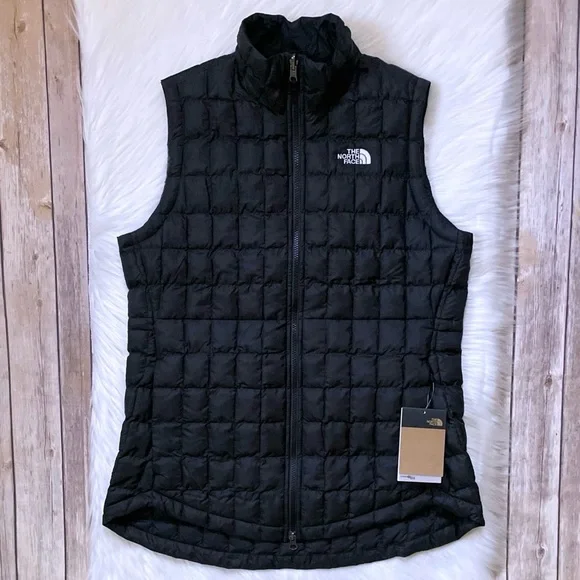 The North Face Women’s ThermoBall Insulated Black Vest - Picture 3 of 10